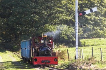 Jerry M on the Quarry Railway