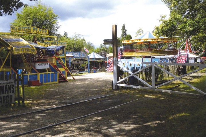 Hollycombe fairground