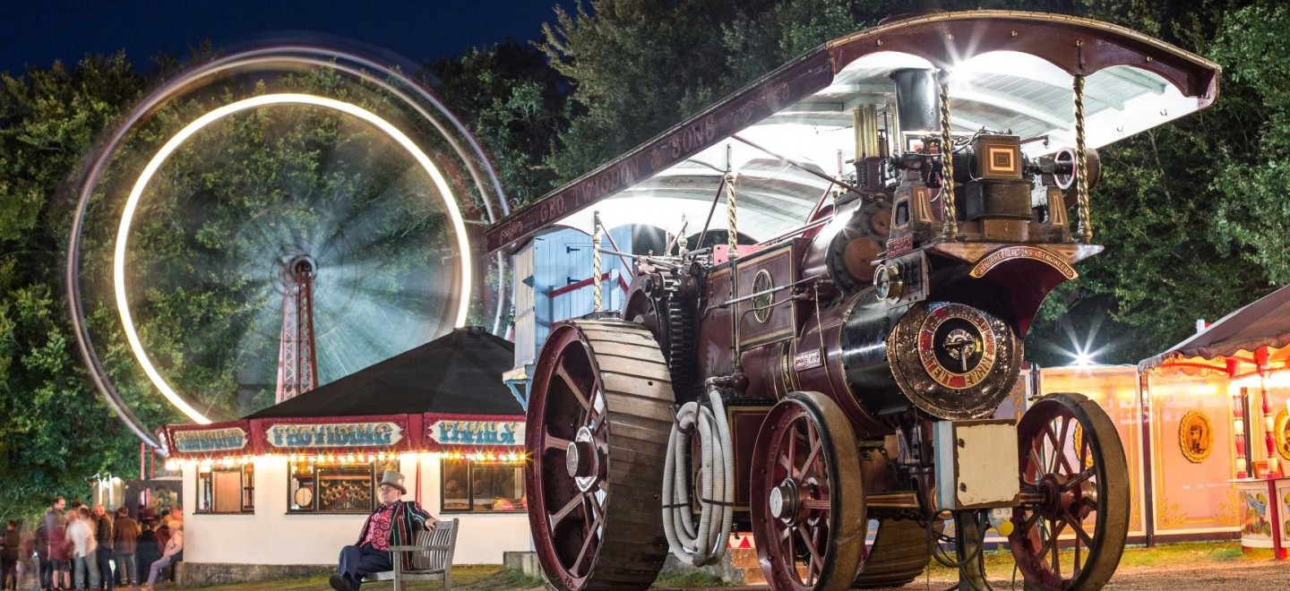 Fairground at Night by Andy McKenna